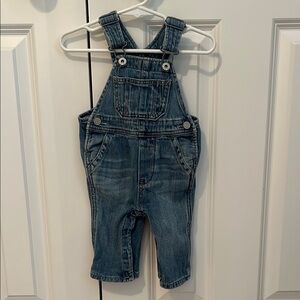 GAP Blue Denim Overalls Classic Bib Design